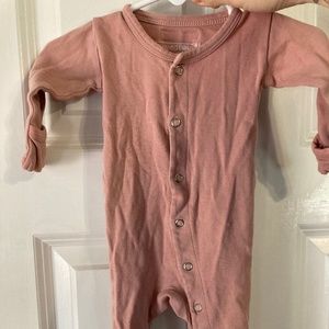 Lovedbaby 0-3 month pink snap